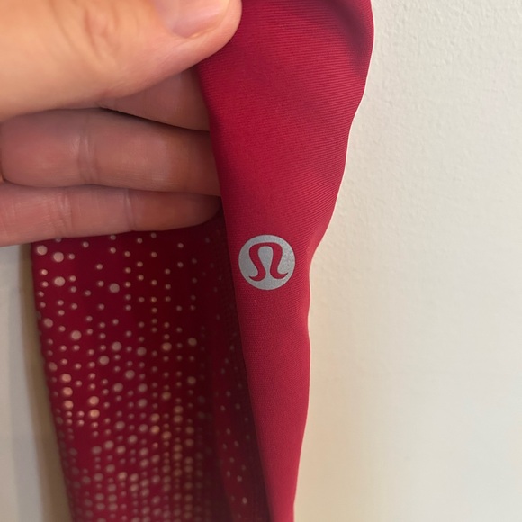 Lululemon Women’s Red Wunder Train High Rise Cropped 23” Leggings Size 8 Tight - Picture 3 of 7